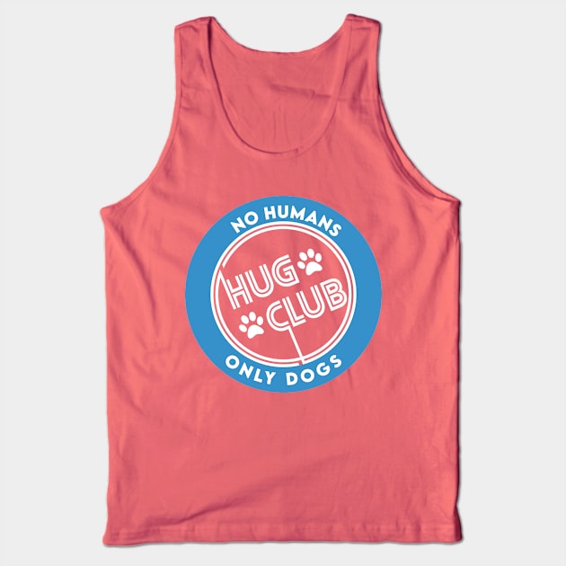 Dogs Hug Club Tank Top by Enzai